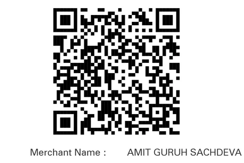 Validated UPI QR Code for Research Analyst Services